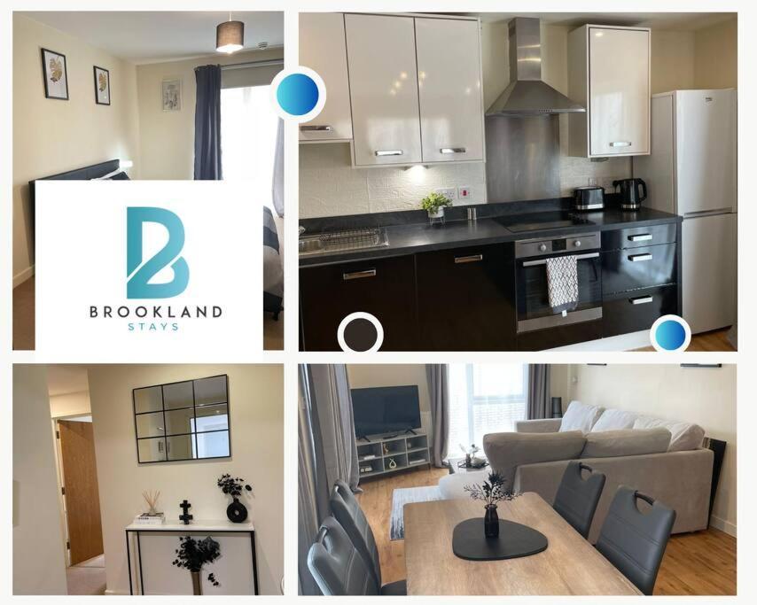 Two Bedroom House By Brookland Serviced Short Lets With Free Wifi & Parking Casa de férias